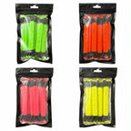 Shine Spine color options of 3 1/2inch branch spreaders in clear plastic bags with a black exterior on a white background.